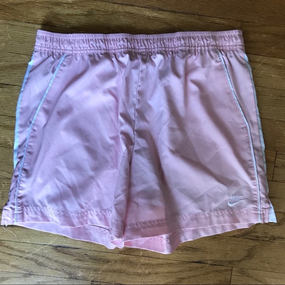 Nike Pants - Light pink vintage Nike shorts